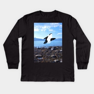 Emerging Orca Kids Long Sleeve T-Shirt